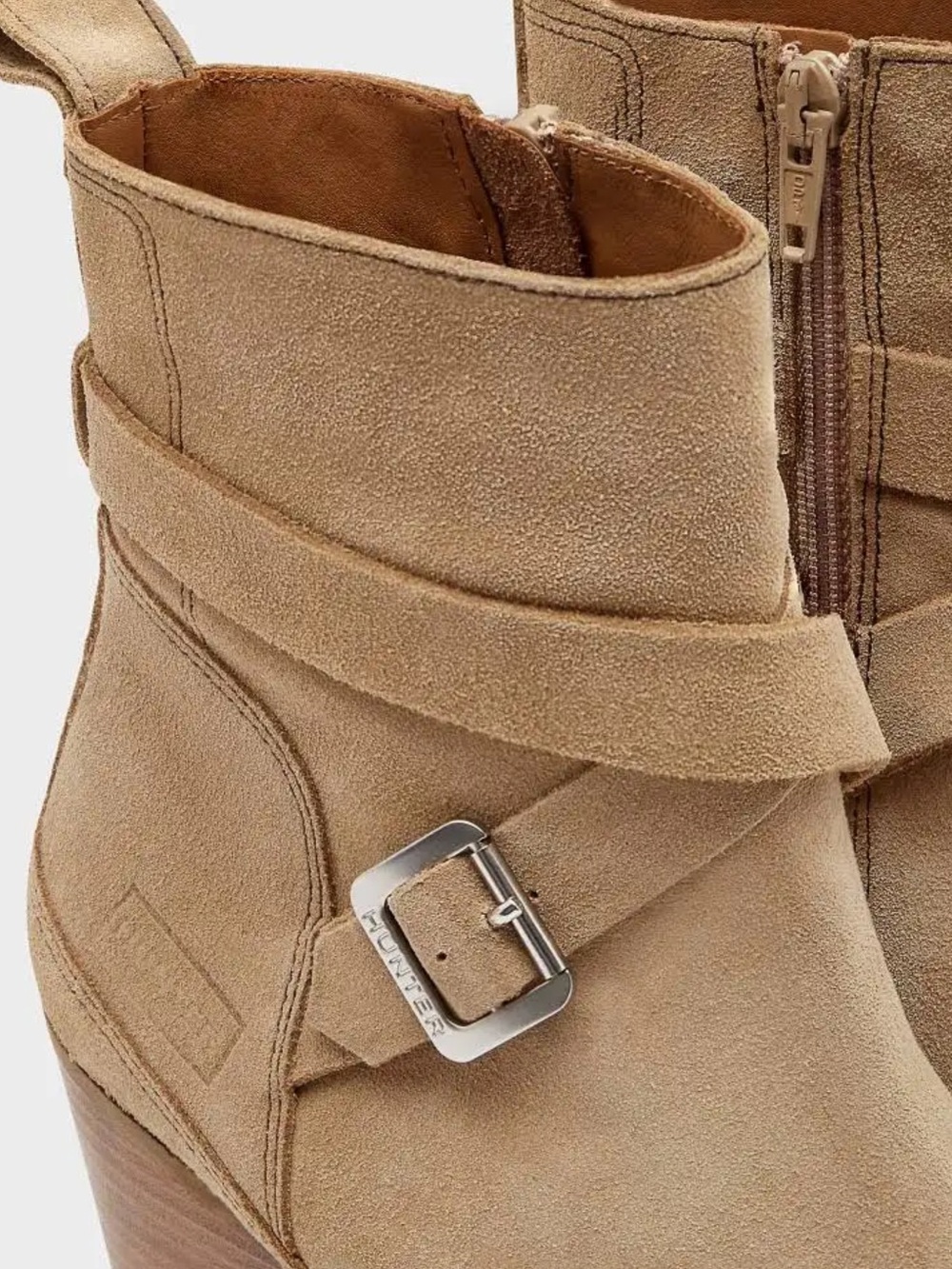 HUNTER Refined Water Resistant Suede Ankle Boots (Brand New)